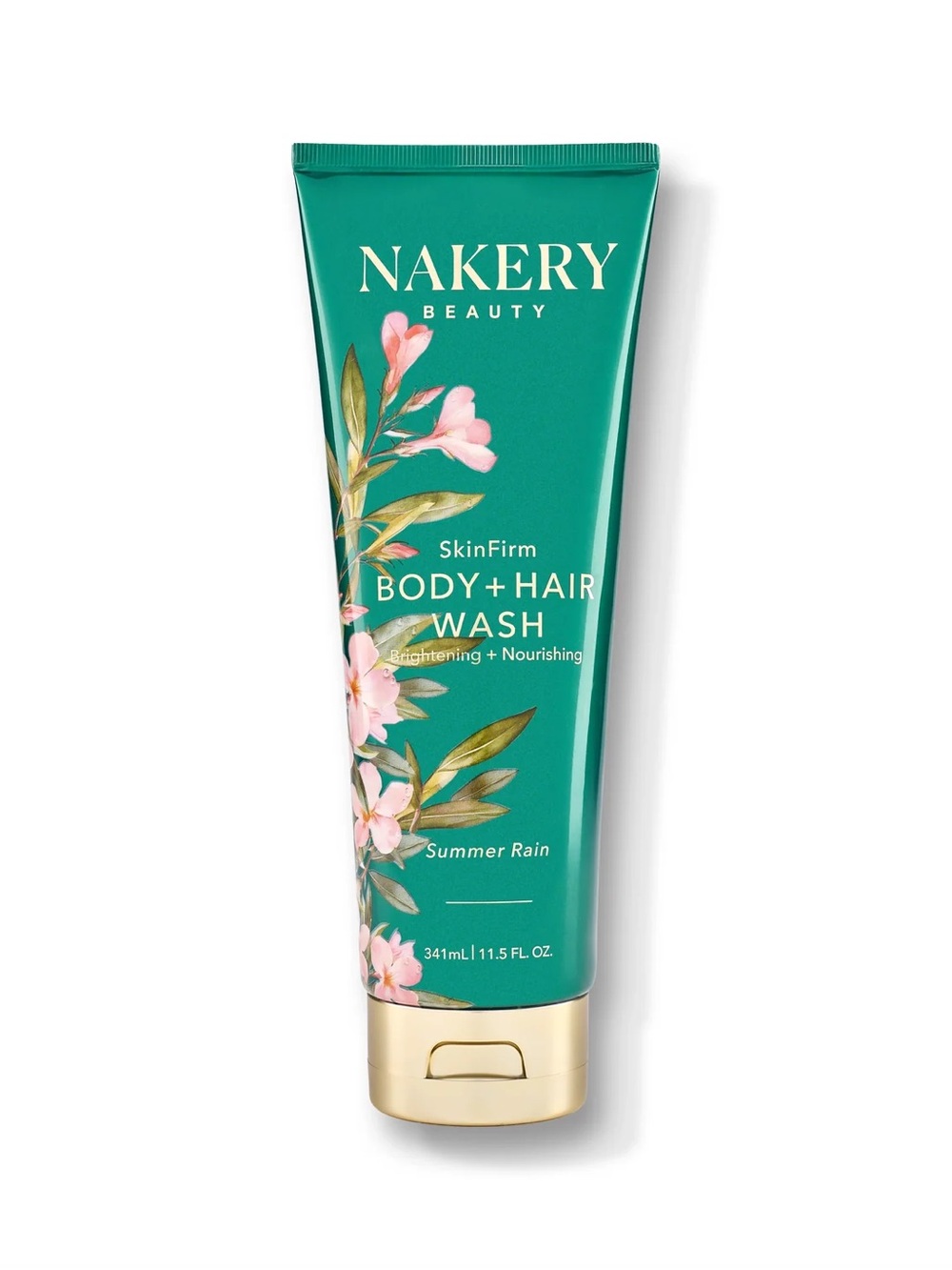 Nakery Beauty SkinFirm Body + Hair Wash — Summer Rain 341ml